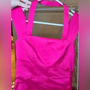 Bubble gum pink dress Size 0 from Express.